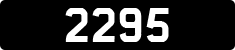 License plate of Guernsey, Regular plates