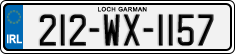License plate of Ireland, Regular plates