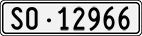 License plate of Switzerland, Cars