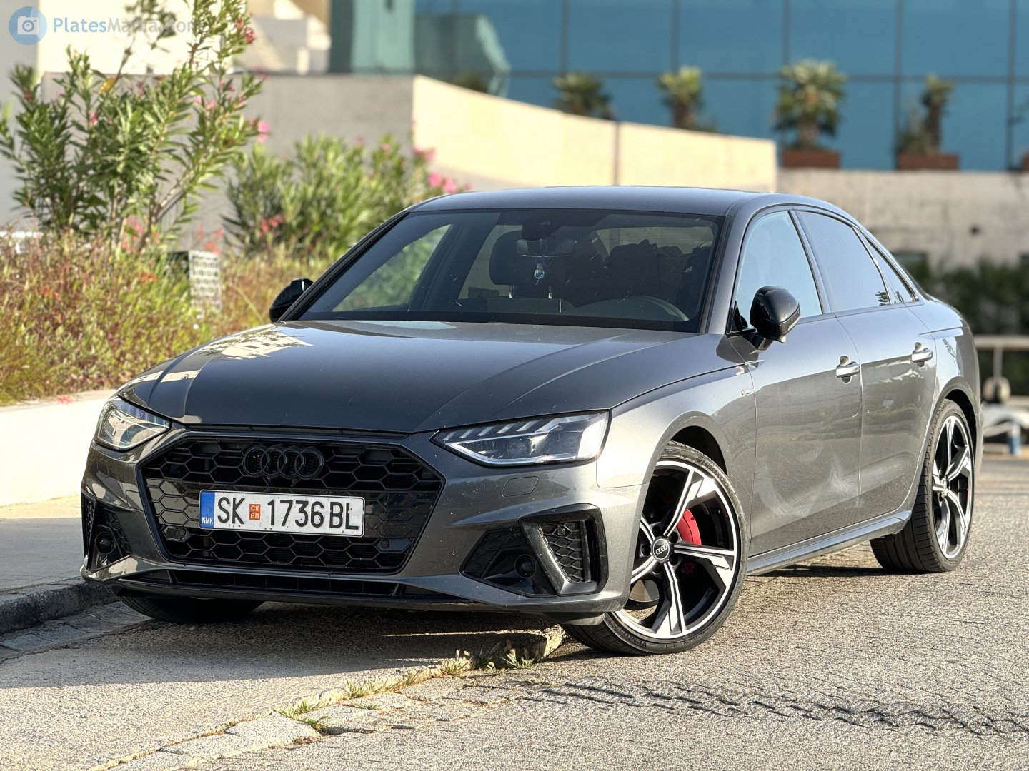 SK 1736 BL, Audi A4 5th gen Sedan (B9.5/8W2/8WC), facelift, 2019–