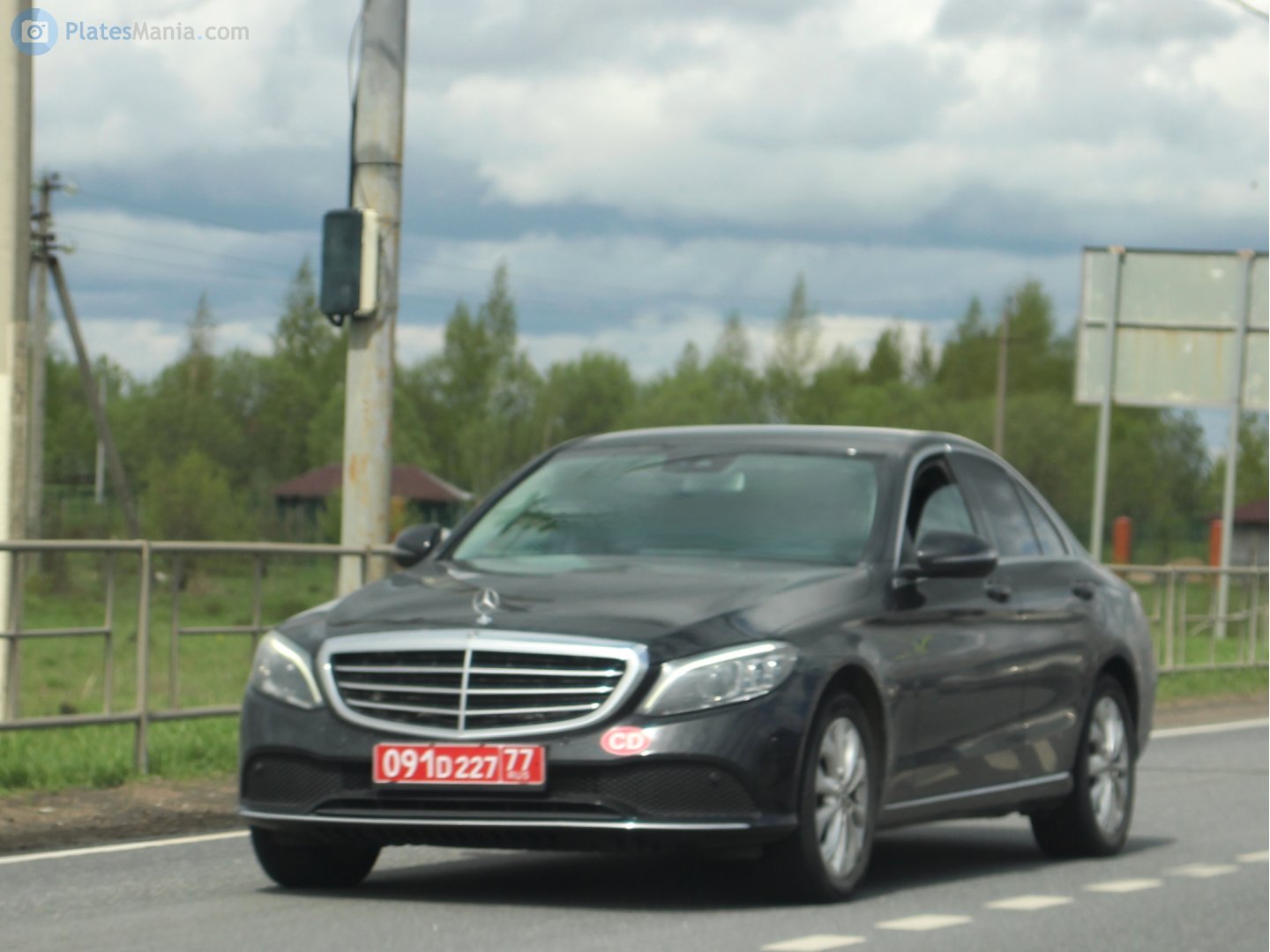 091 D 227 77, Mercedes-Benz C-Klasse 4th gen Sedan (W205), 2014–2021