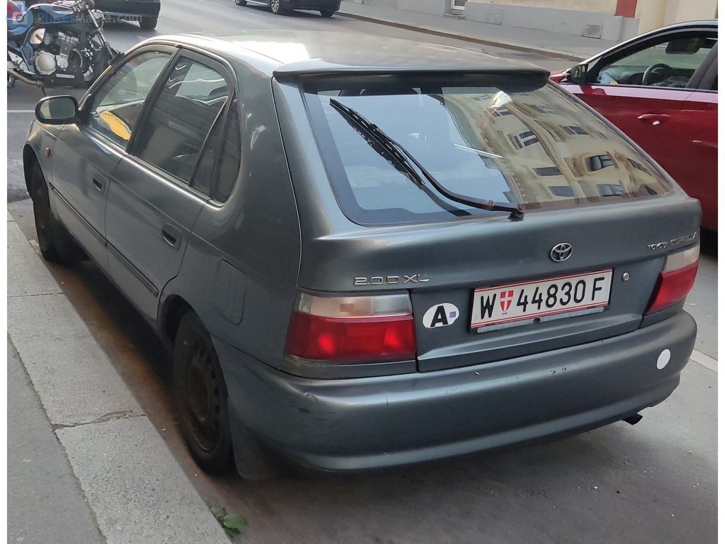 W 44830 F, Toyota Corolla 7th gen (FX) 5-door Hatch (E100), 1992–1999