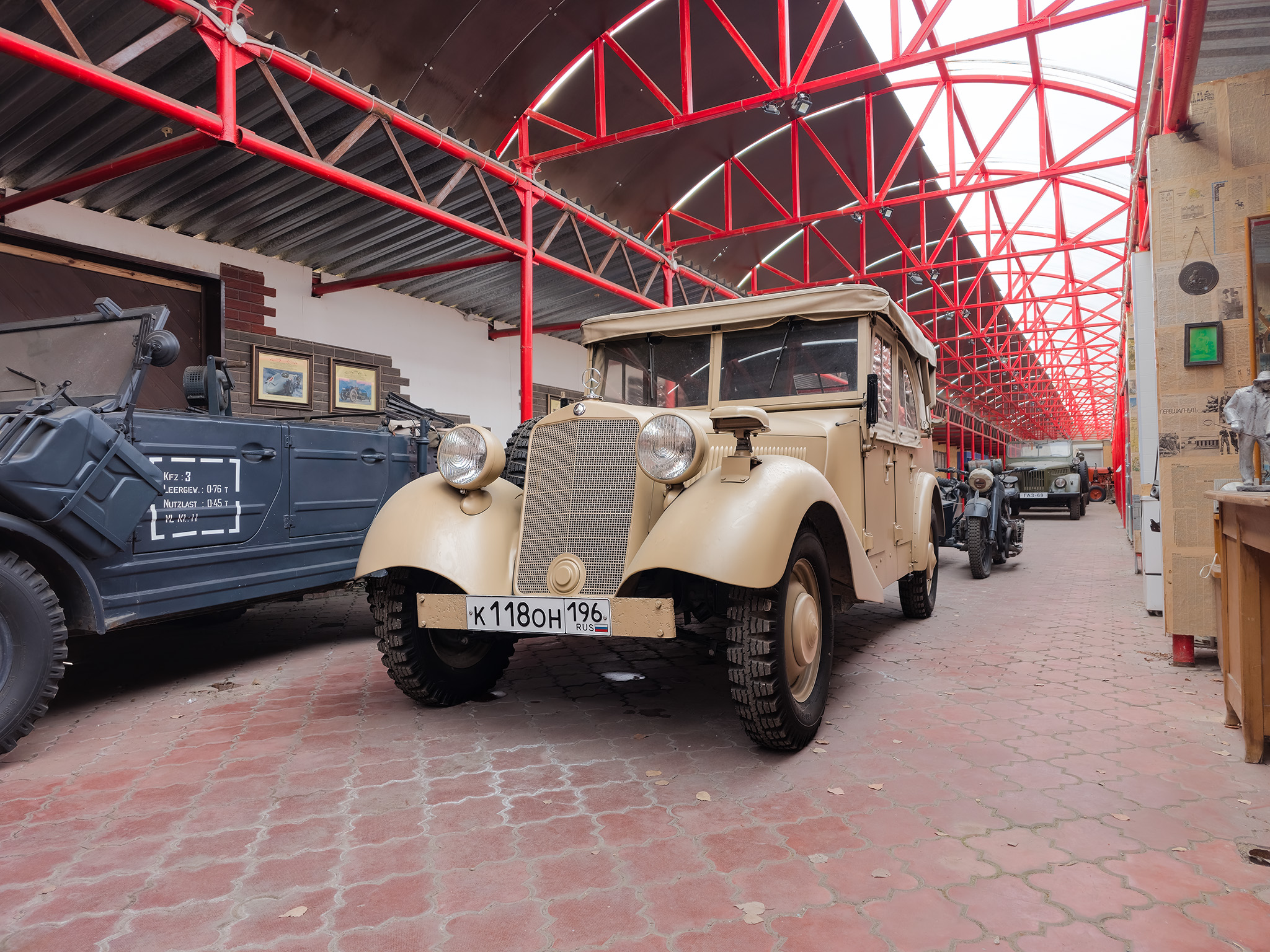 к 118 он 196, Mercedes-Benz 170 170 VK Kübelwagen (W136), 1938–1942