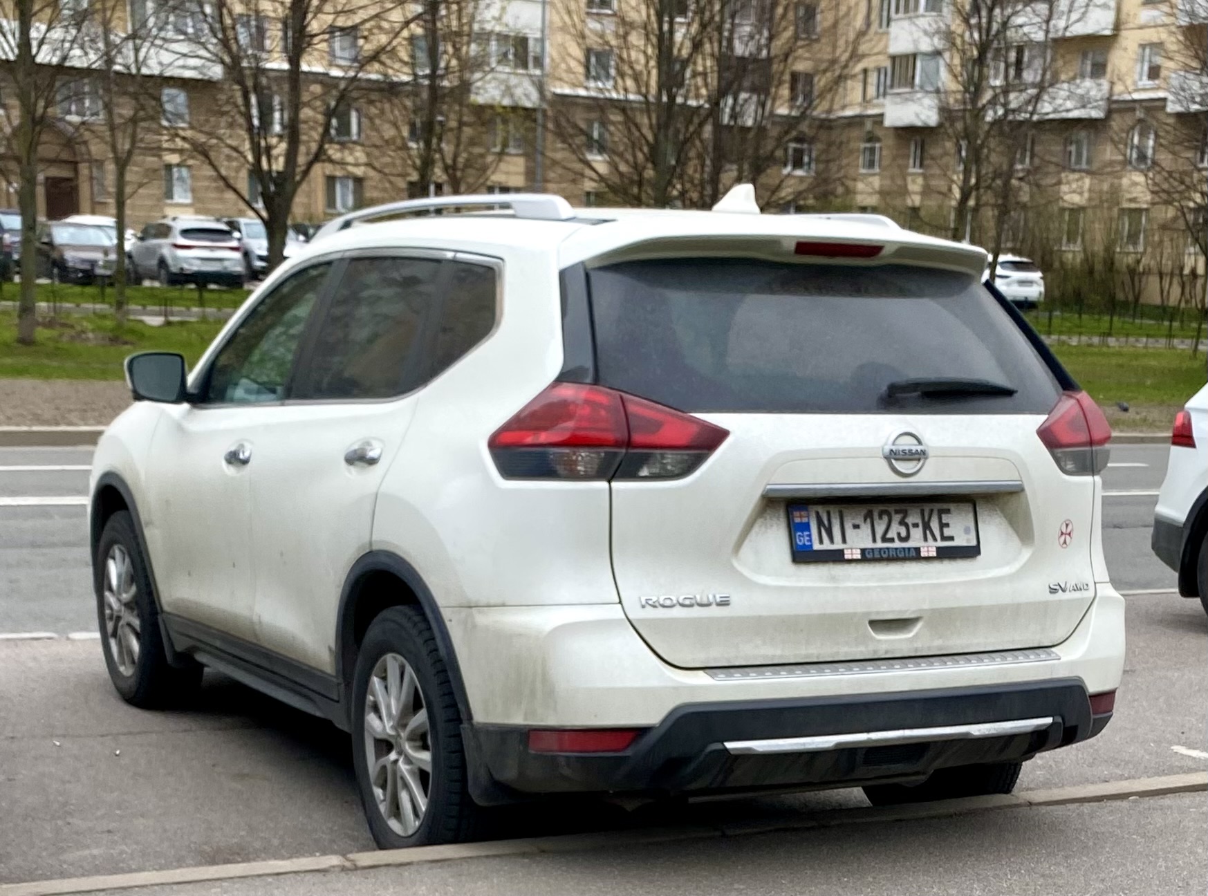 NI-123-KE, Nissan Rogue 2nd gen (T32), facelift, 2016–2020