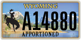 Wyoming, Apportioned (A12345)