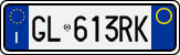 License plate of Italy, Cars (1994 year series)