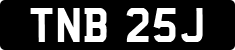 License plate of the United Kingdom, 1963 year system