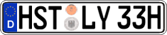 German license plate, Plates for oldtimers (type 