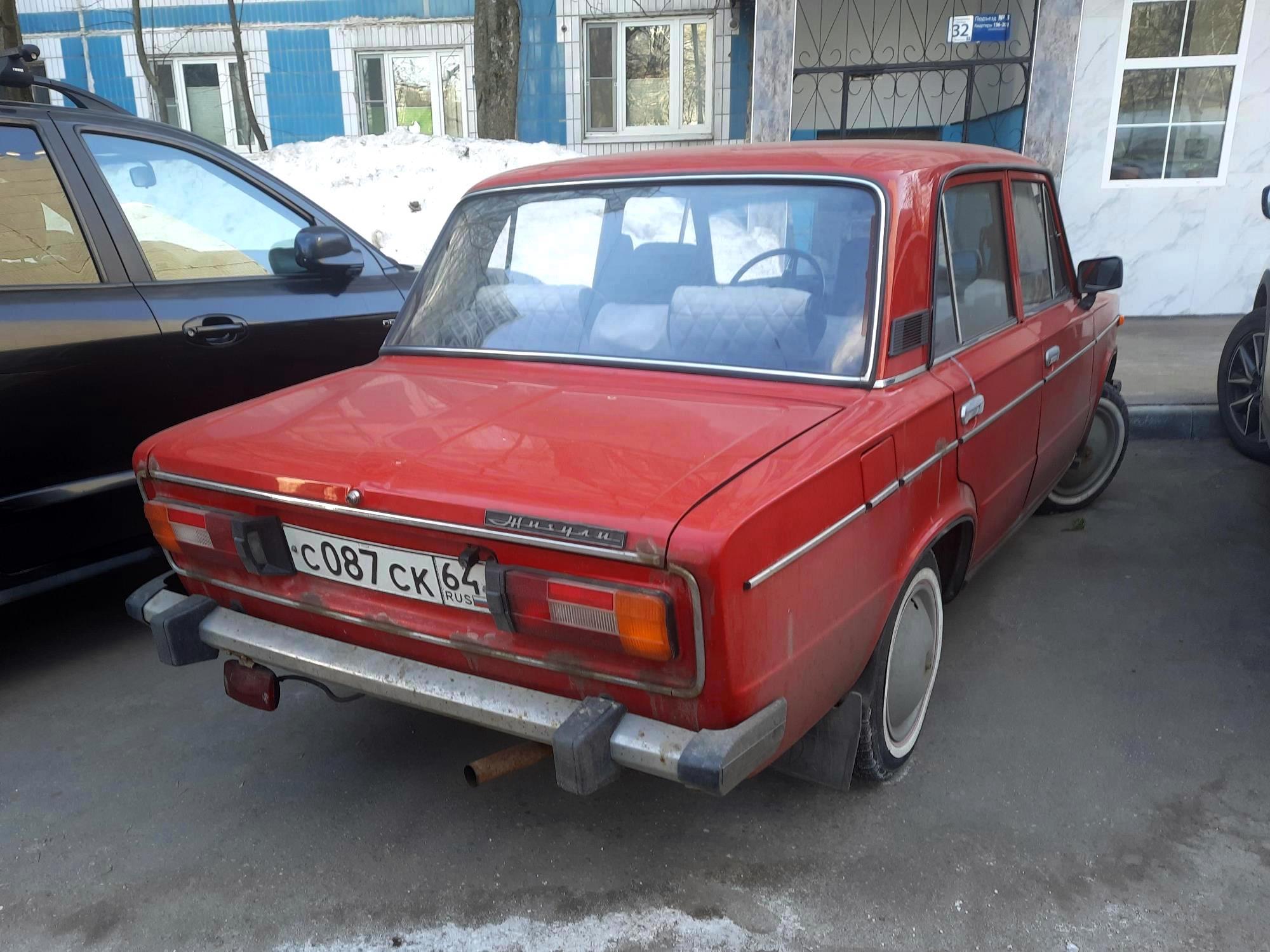 с 087 ск 64, Lada (VAZ) 2106 Жигули (1300/ 1500 /1600), 1976–2006