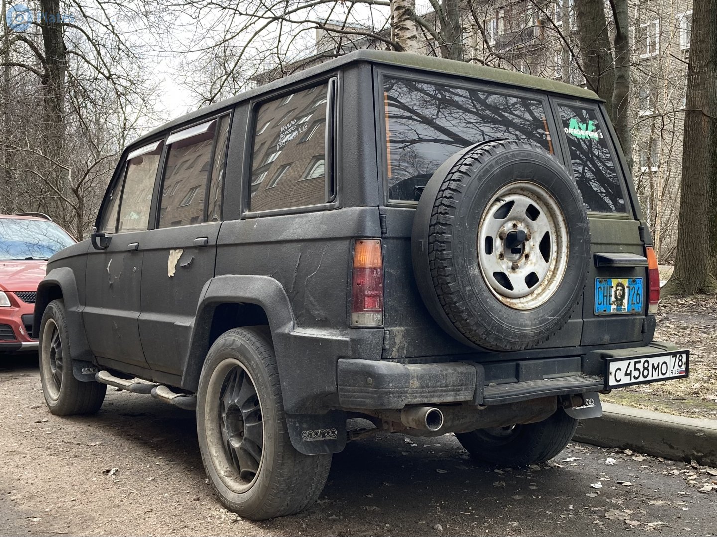 с 458 мо 78, Isuzu Bighorn 1st gen Wagon SUV, facelift, 1987–1991