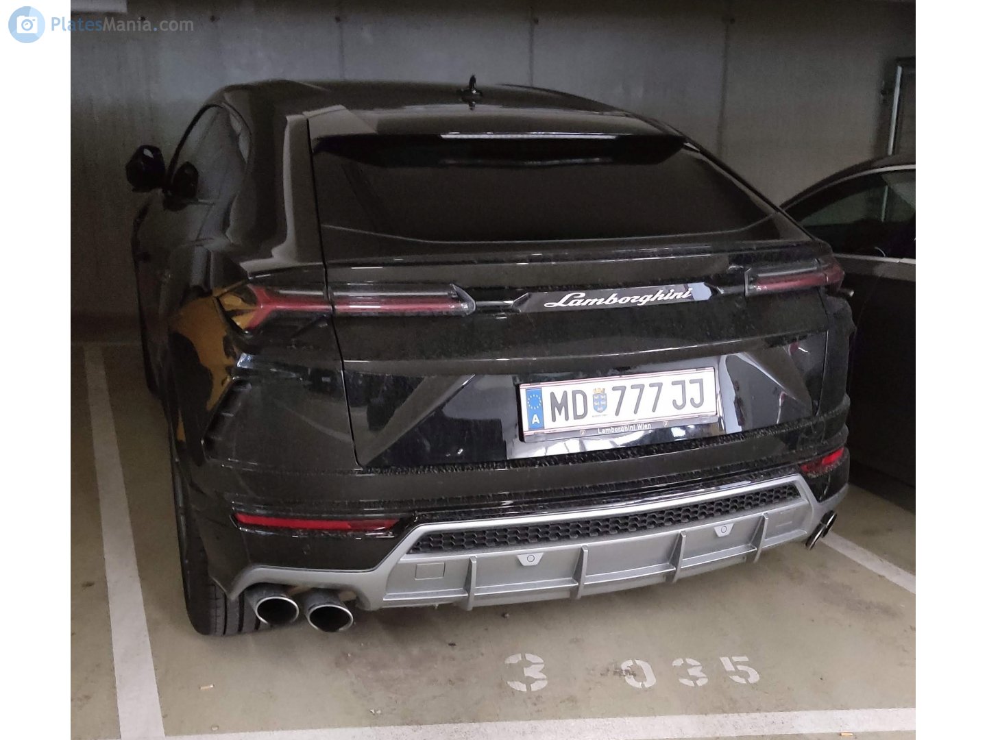 MD 777 JJ, Lamborghini Urus 1st gen, 2018–