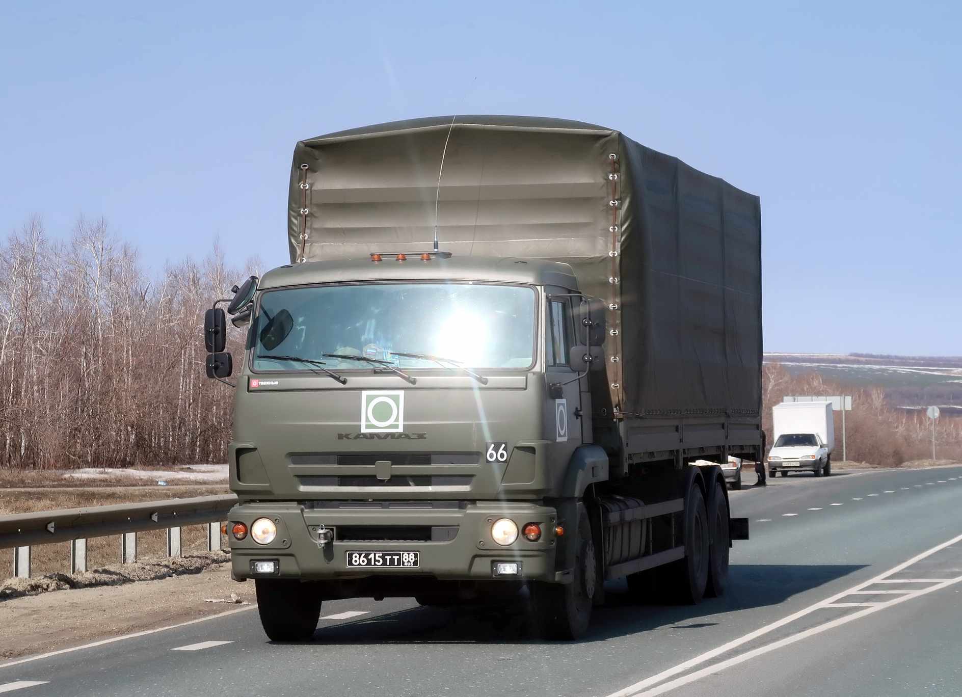 8615 тт 88, KamAZ 6511 65117 Military, 2013–
