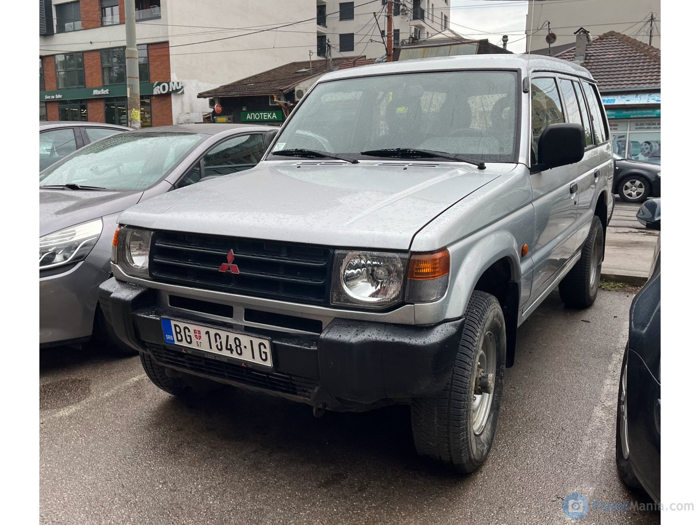 BG 1048-IG, Mitsubishi Pajero 2nd gen 5-door SUV (V40/NH/NJ/NK/NL), 1991–1999 (–2008 for PH-market)