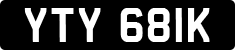 License plate of the United Kingdom, 1963 year system