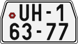 License plate of the Czech Republic, Motorcycles (1960)