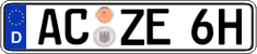 German license plate, Plates for oldtimers (type 