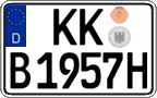 German license plate, Plates for oldtimers (type 