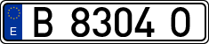 License plates of Spain, 1971 year series