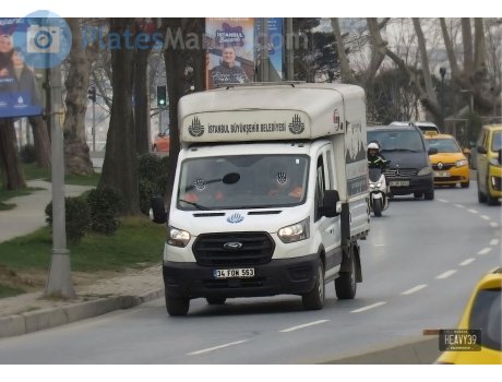 34 FON 563, Ford Transit