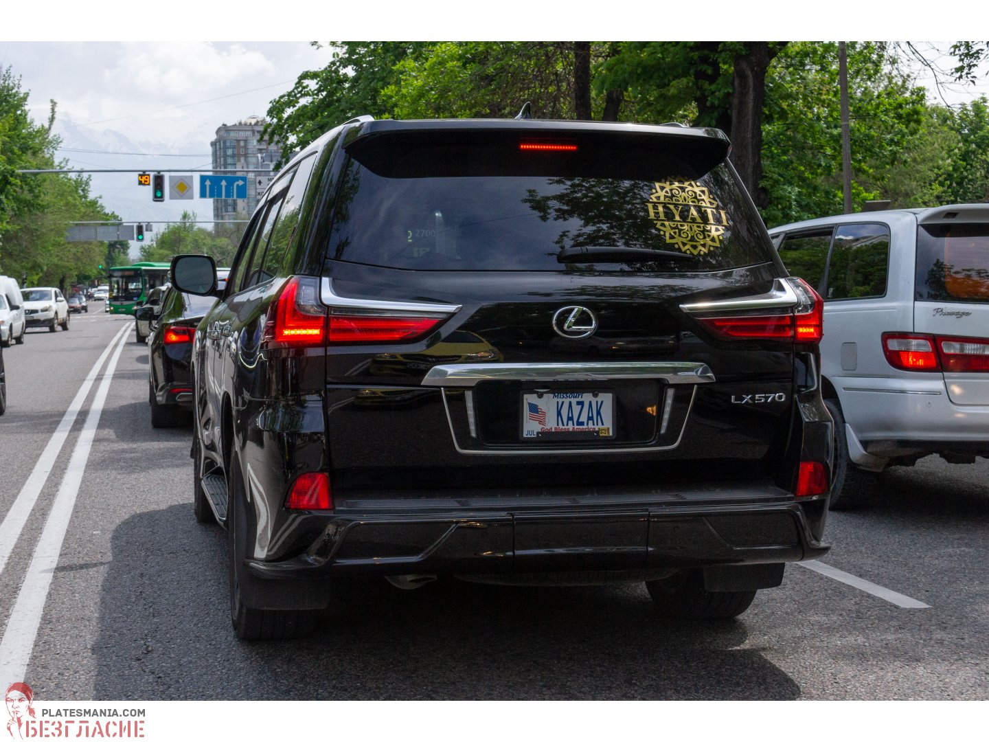 KAZAK, Lexus LX 3rd gen (J200), 2nd facelift, 2015–2021