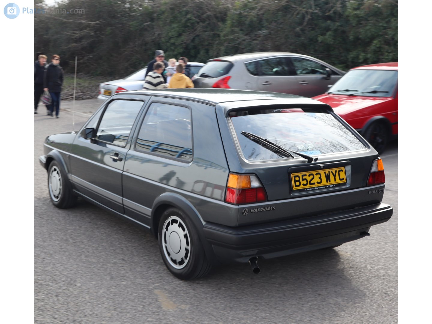B523WYC, Volkswagen Golf 2nd gen 3-door Hatch (19/1G), 1983–1992