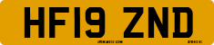 License plate of the United Kingdom, 2001 year system