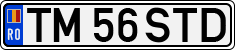 License plate of Romania, Regular plates