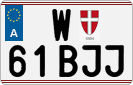 License plate of Austria, Regular plates