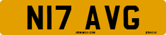 License plate of the United Kingdom, 1983 year system
