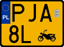 License plates of Poland, Oldtimers