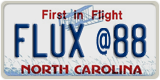 North Carolina, Vanity Plates