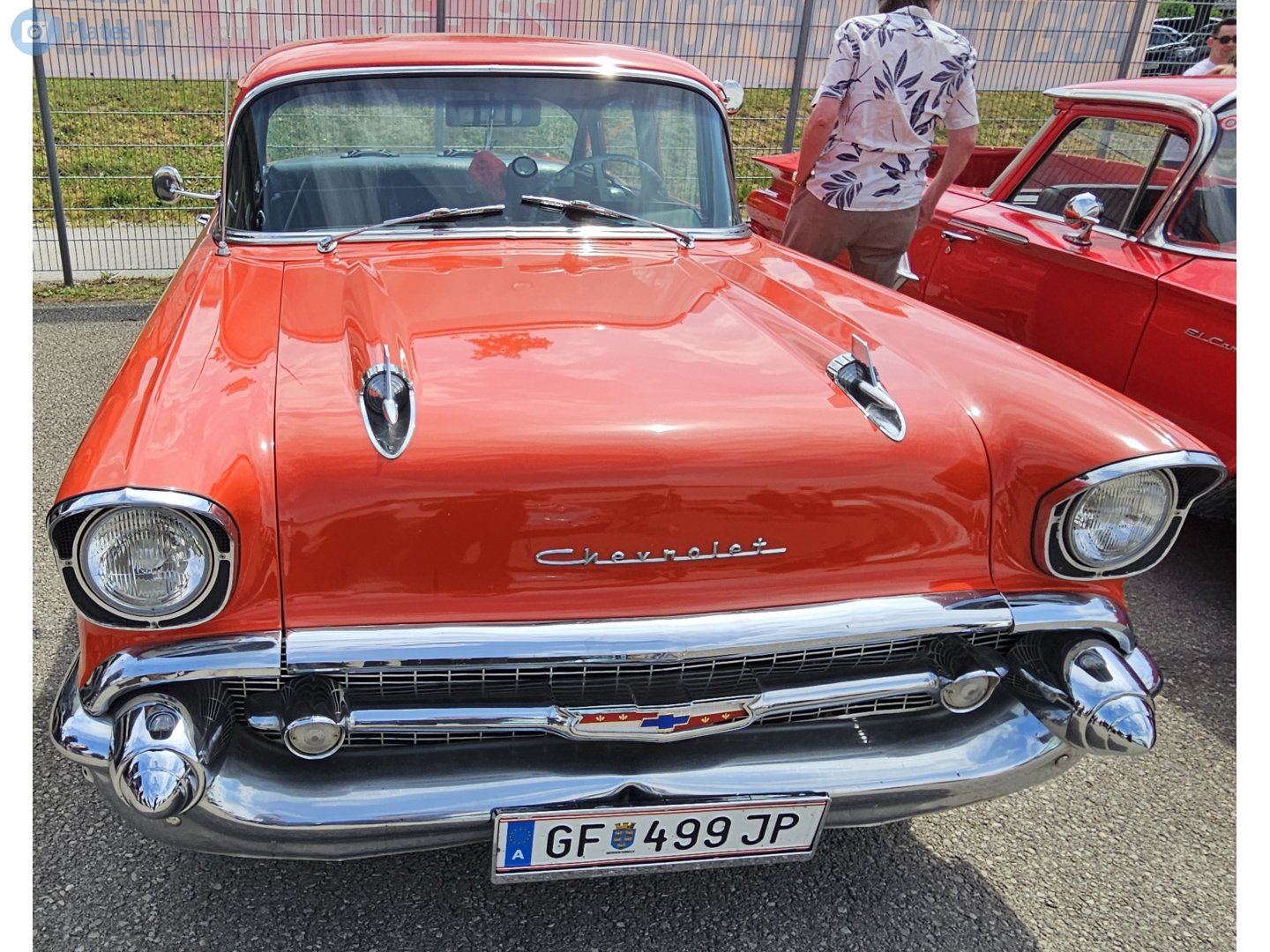 GF 499 JP, Chevrolet 150 2nd gen 1957 4-door Sedan (1503-1219; A-body), 2nd facelift, 1956–1957