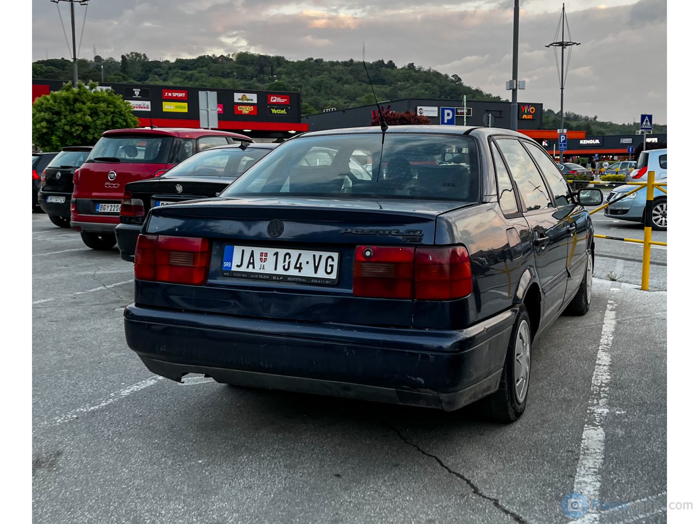 JA 104-VG, Volkswagen Passat 4th gen Sedan (B4; 35i), 1993–1997