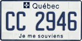 Quebec, Diplomatic (CC/CD 1234)