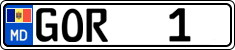 License plate of Moldova, Cars (2015)