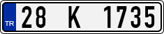 License plate of Turkey, Regular plates