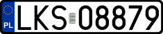 License plates of Poland, Regular car plates