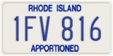 Rhode Island, Apportioned