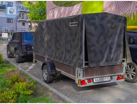 аа 0001 63, Kurganskiye Pritsepy 8213 Тайга