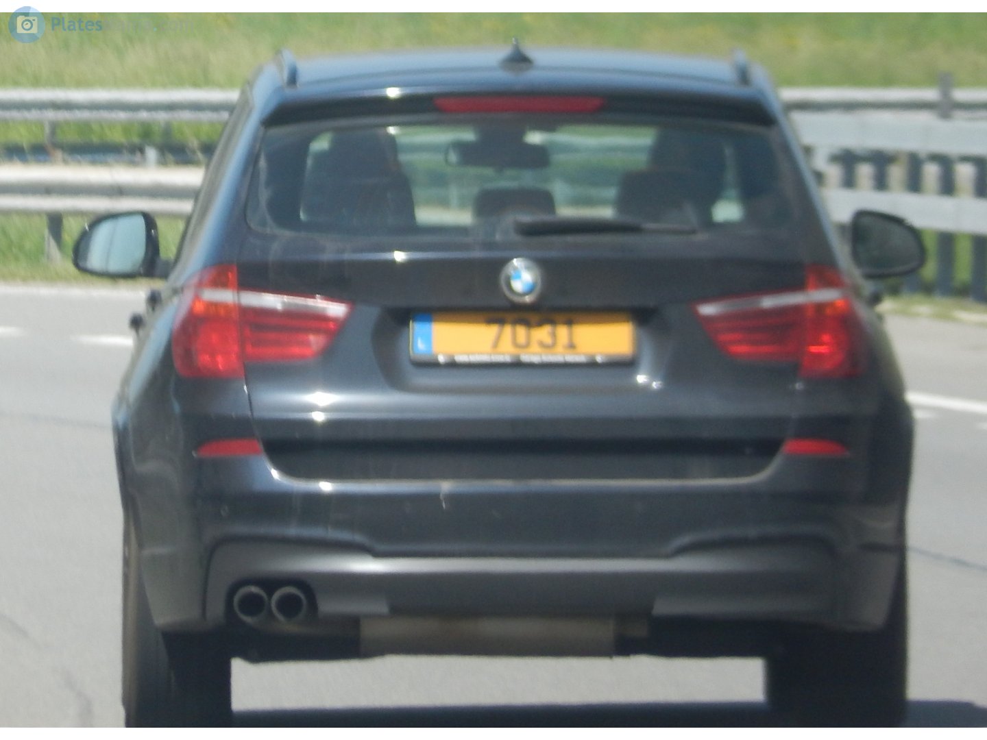 7031, BMW X3 2nd gen (F25), facelift, 2014–2017
