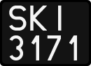 License plates of Poland, 1976 year system