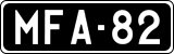 License plate of Finland, Oldtimers