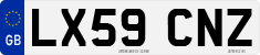License plate of the United Kingdom, 2001 year system