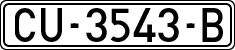 License plates of Spain, 1971 year series