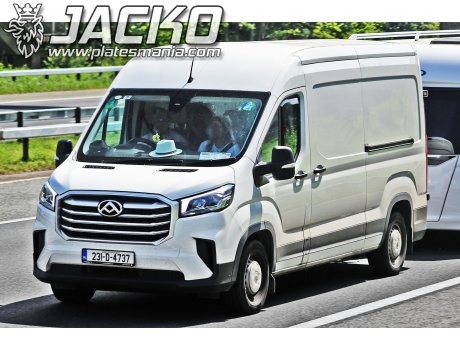 231-D-4737, Maxus Deliver 9