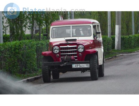 491 ACC 15, Willys Jeep Station Wagon