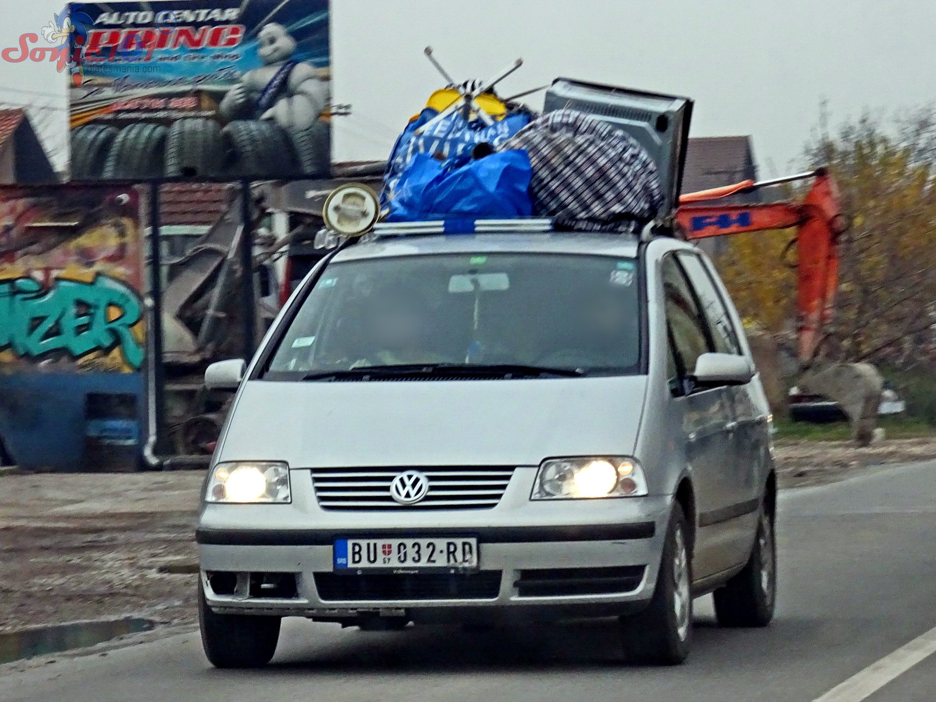 BU 032-RD, Volkswagen Sharan 1st gen (7M), facelift, 2000–2010