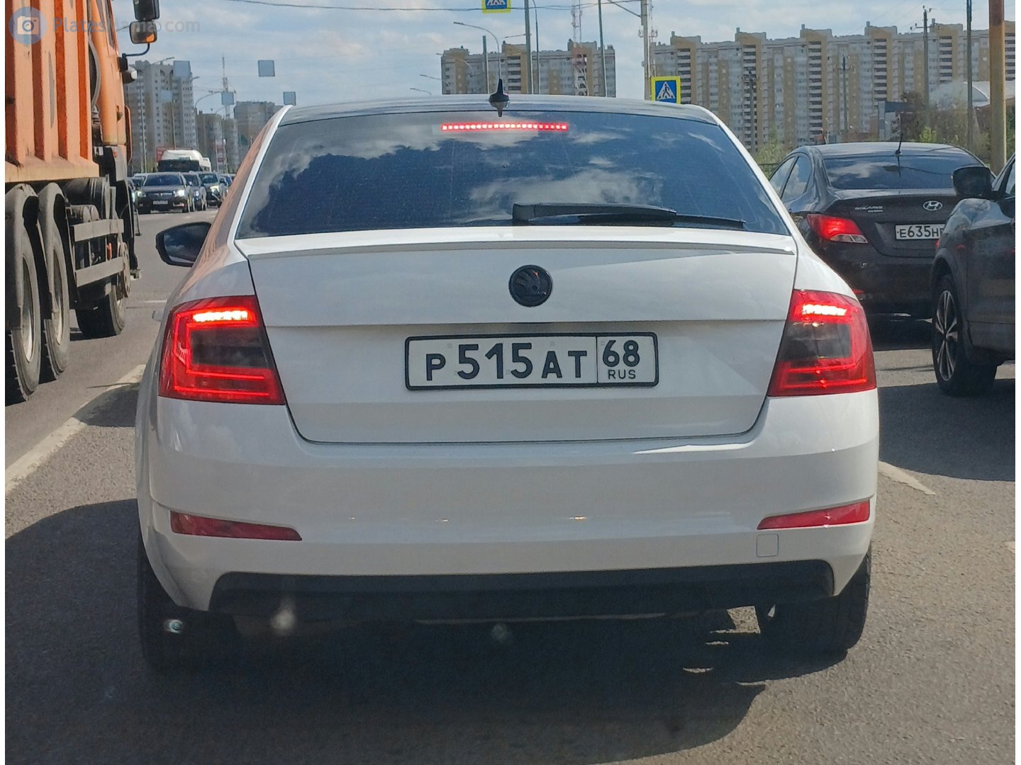 р 515 ат 68, Skoda Octavia 3rd gen Liftback (A7/5E3), 2013–2017