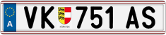 License plate of Austria, Regular plates