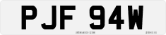 License plate of the United Kingdom, 1963 year system